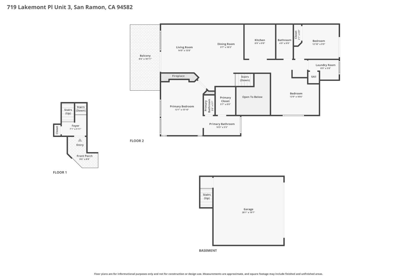 719 Lakemont Place, #3, San Ramon, CA 94582