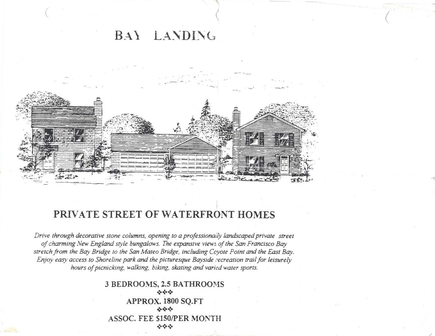 3 Bay Landing, SanMateo, CA 94401