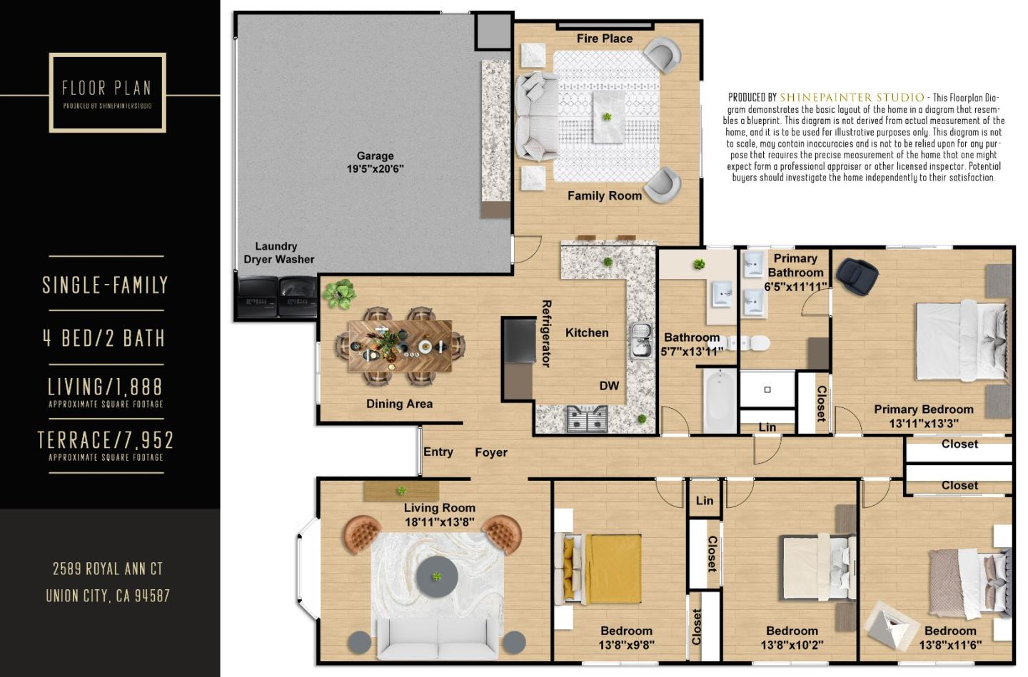 2589 Royal Ann Court, UnionCity, CA 94587