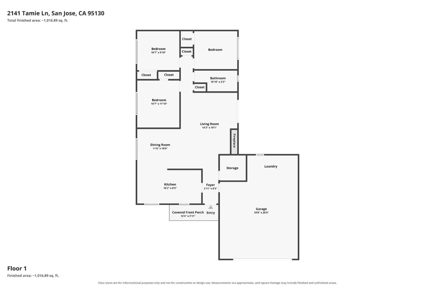 2141 Tamie Lane, SanJose, CA 95130
